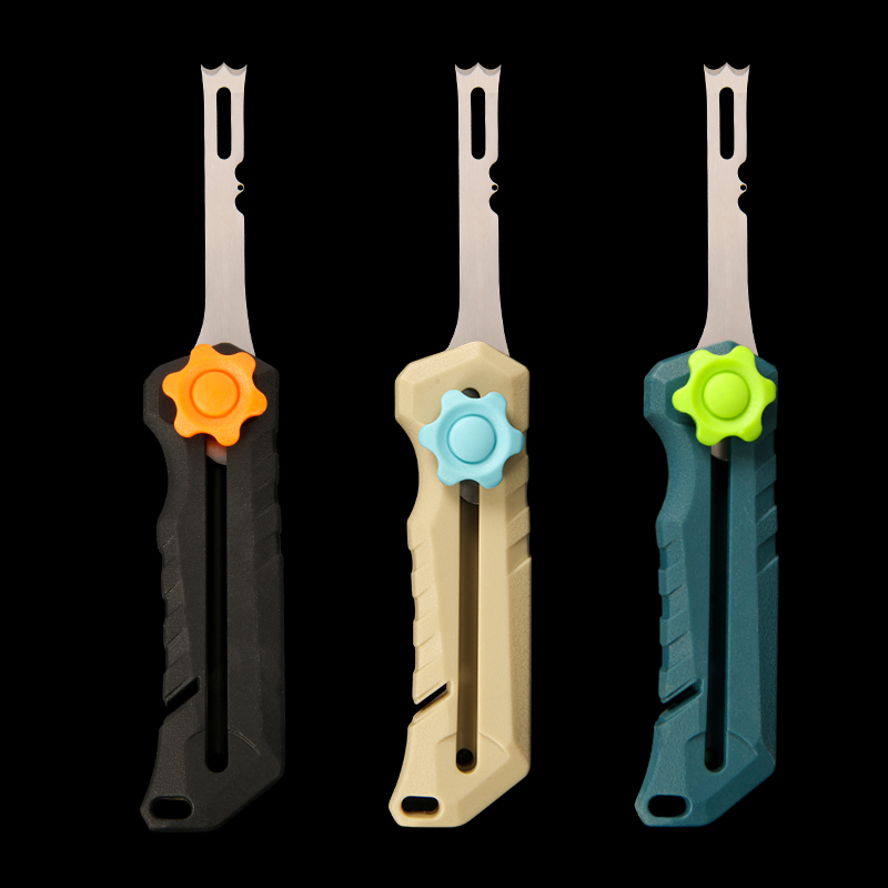 سكين الحبار من الفولاذ المقاوم - مراجعة Fishing Line Cutter وسعره