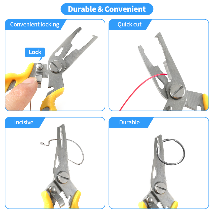 كماشة الصيد خيط صنارة صيد القا - مراجعة Fishing Line Cutter وسعره