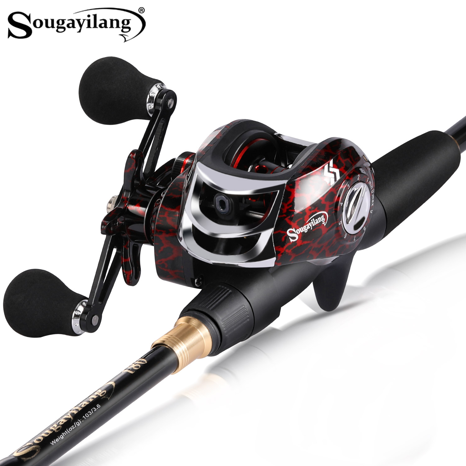 Sougayilang 1.8-2.4 متر صب الص - مراجعة Fishing Line Spooler وسعره