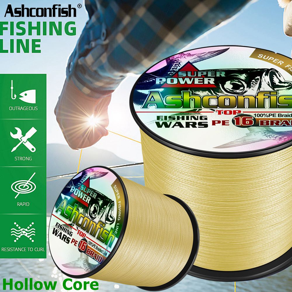 خط صيد مضفر مضفر ، خط صيد قوي  - مراجعة Ice Fishing Line وسعره